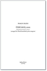 Chicago 2012 Concert Band sheet music cover
